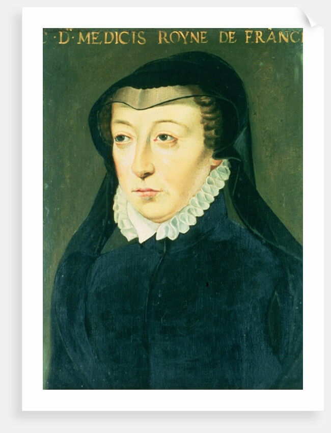 Catherine de Medici by French School