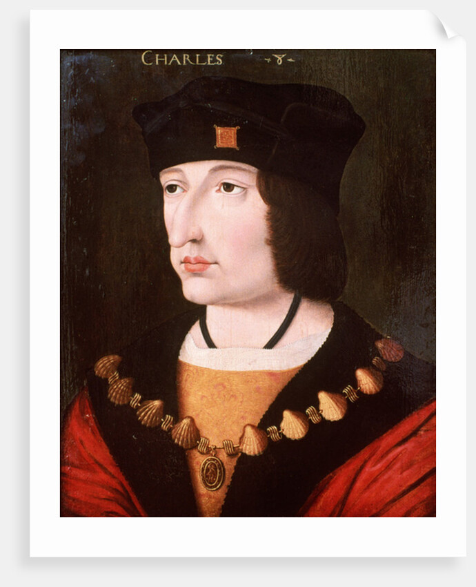 Charles VIII of France by French School