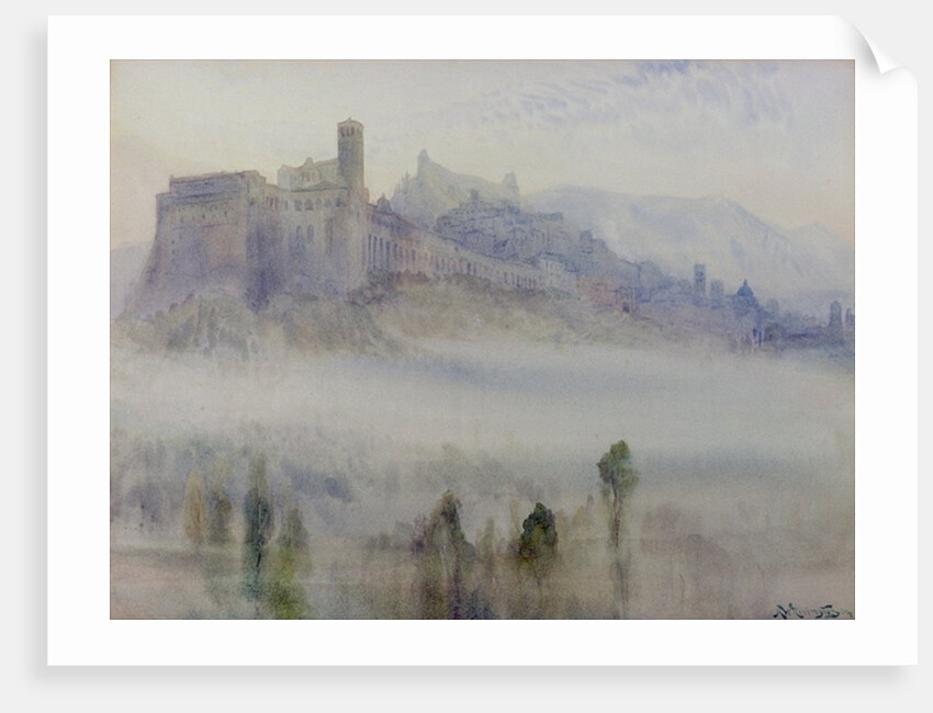Assisi, Early Morning by Alexander Wallace Rimington