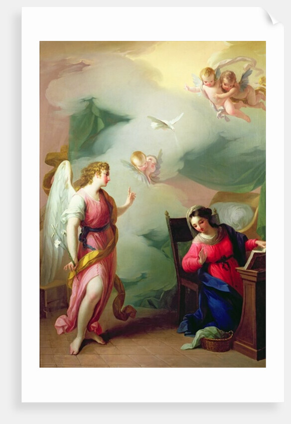 The Annunciation by Giuseppe Velasco or Velasquez