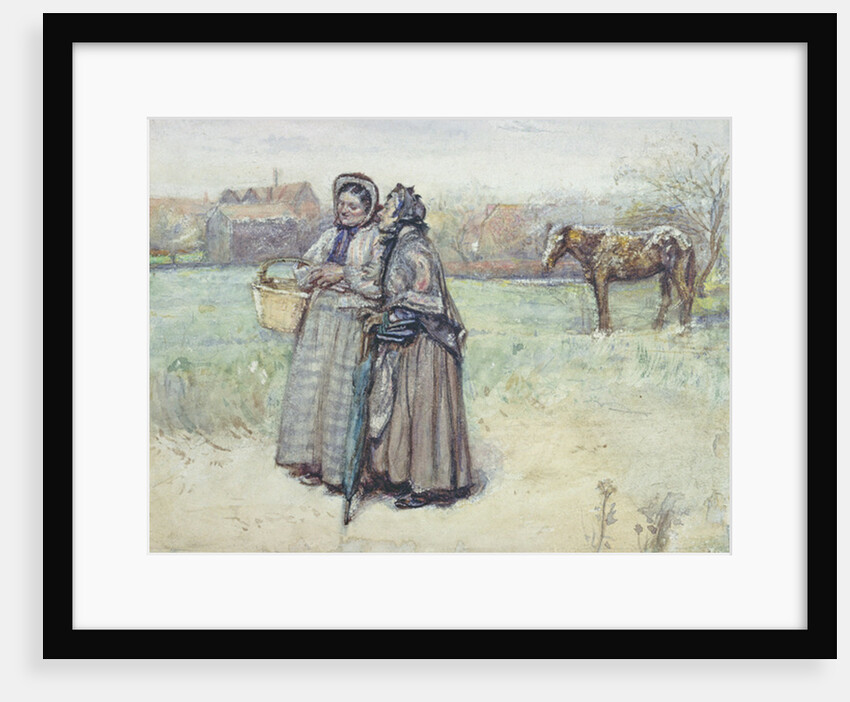 The Gossips by George John Pinwell