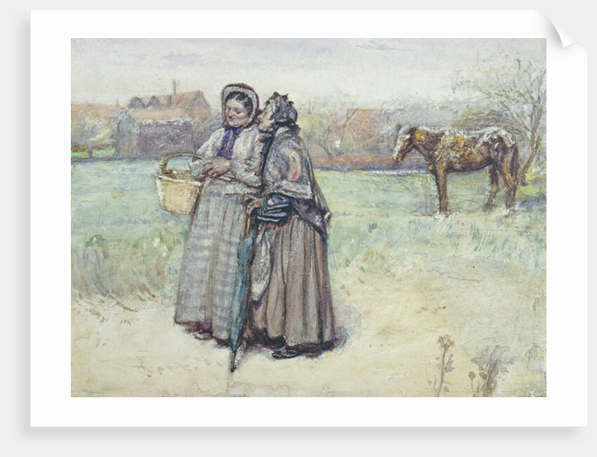 The Gossips by George John Pinwell