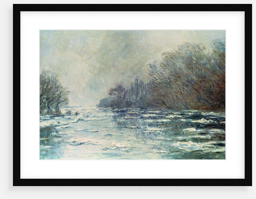 The Break up at Vetheuil, c.1883 by Claude Monet