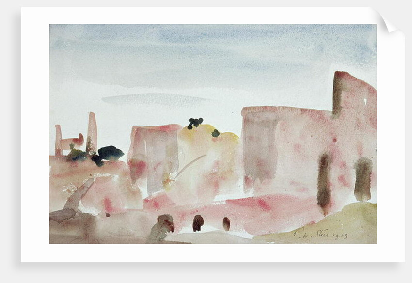 Corfe Castle, 1913 by Philip Wilson Steer