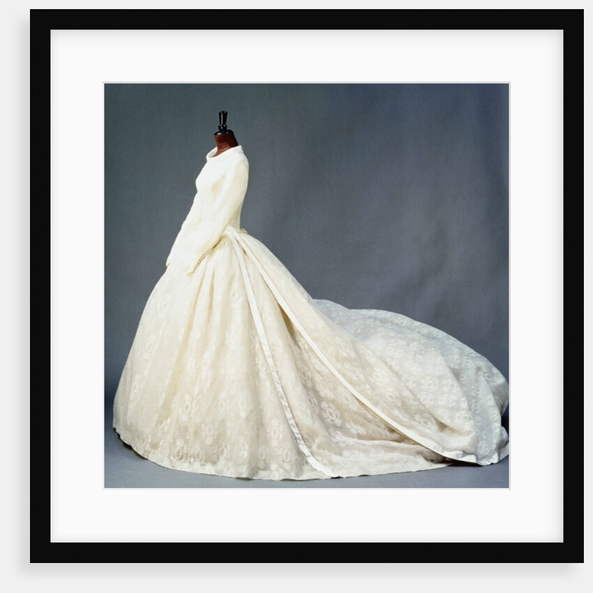 Wedding dress of Katharine Worsley, Duchess of Kent, 1961 by English School