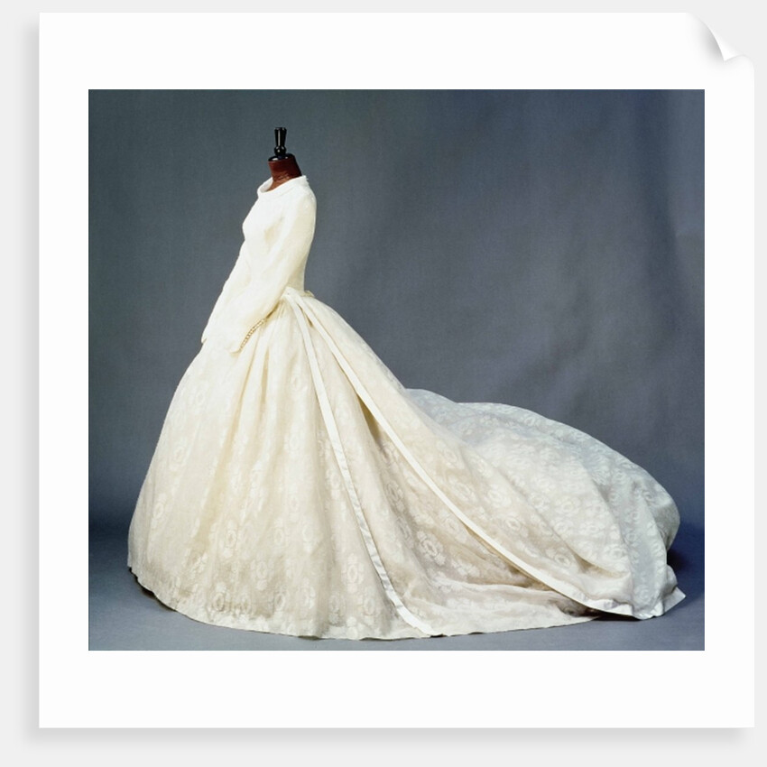 Wedding dress of Katharine Worsley, Duchess of Kent, 1961 by English School