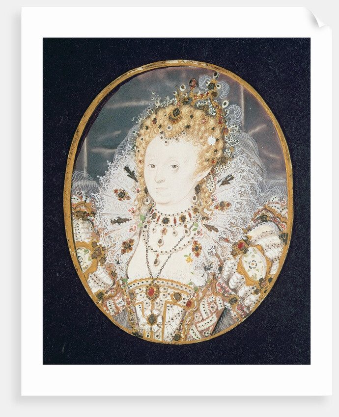 Queen Elizabeth I, c.1595-1600 by Nicholas Hilliard