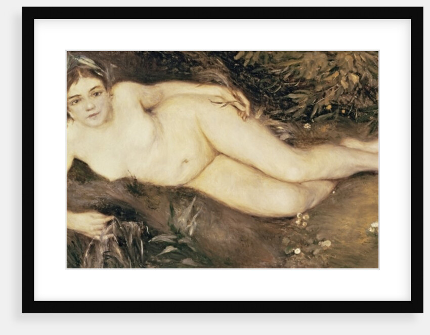 A Nymph by a Stream, 1869-70 by Pierre Auguste Renoir