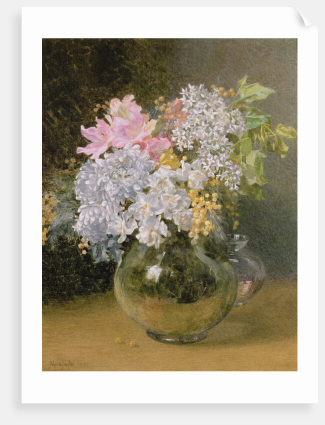 Spring Flowers in a Vase by Maud Naftel