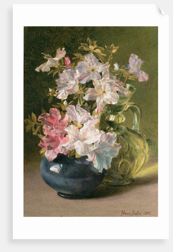 Azaleas in a Jug by Maud Naftel