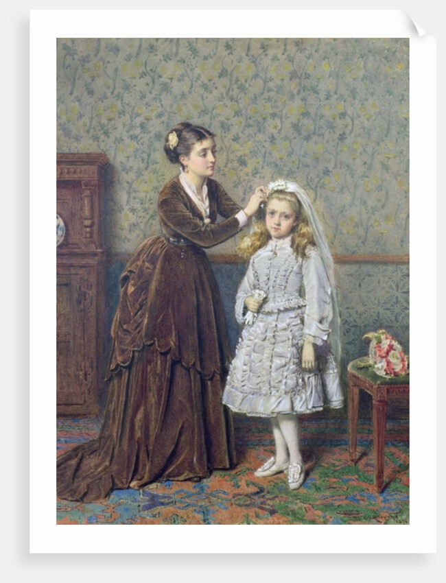 Her First Communion by George Goodwin Kilburne
