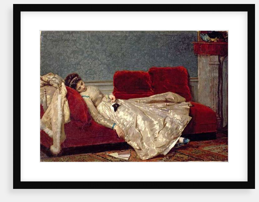 After The Ball, 1869 by Marie Francois Firmin-Girard