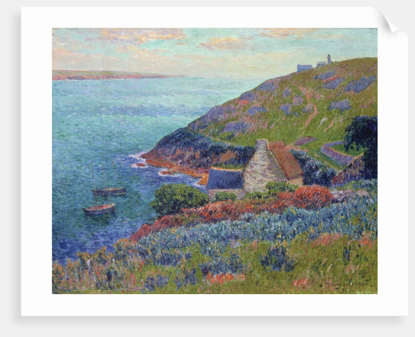Port Manech, 1896 by Henry Moret