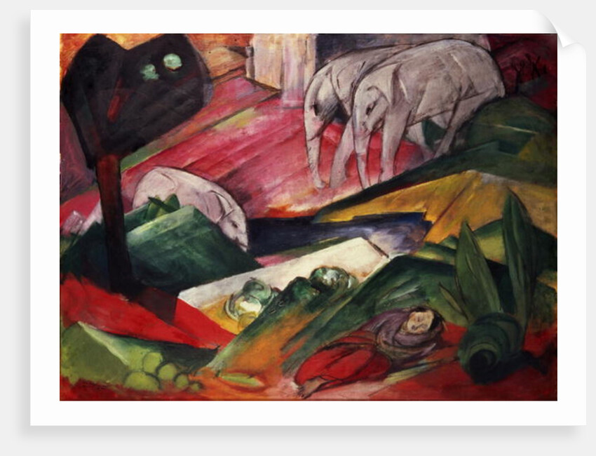 The Dream by Franz Marc
