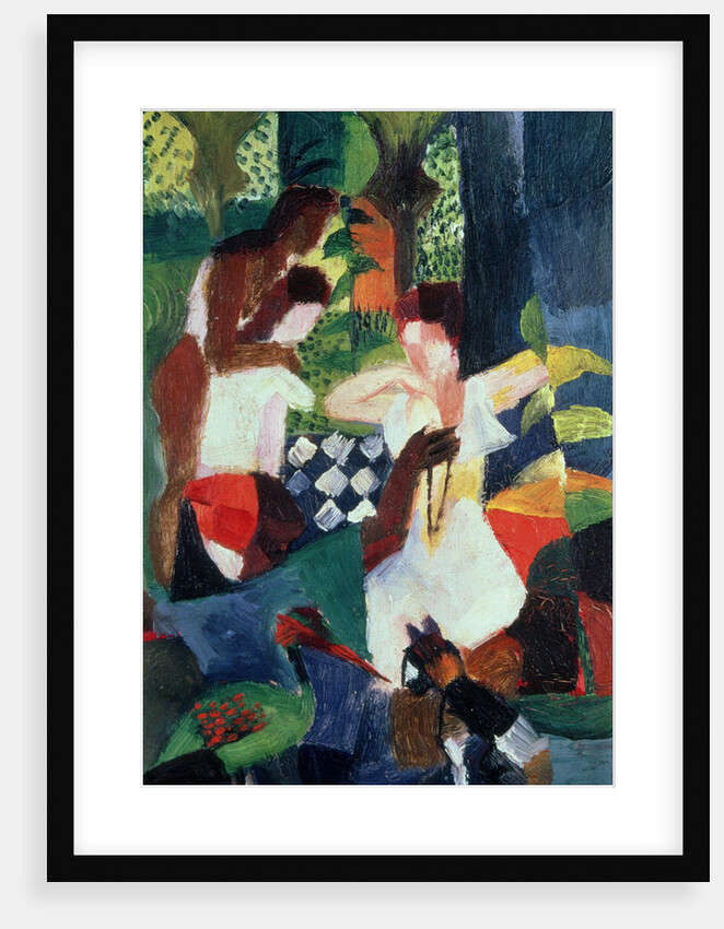 The Turkish Jeweller by August Macke