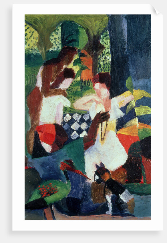 The Turkish Jeweller by August Macke