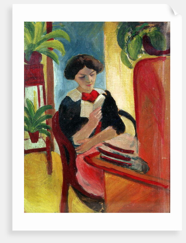 Elizabeth Reading, 1911 by August Macke