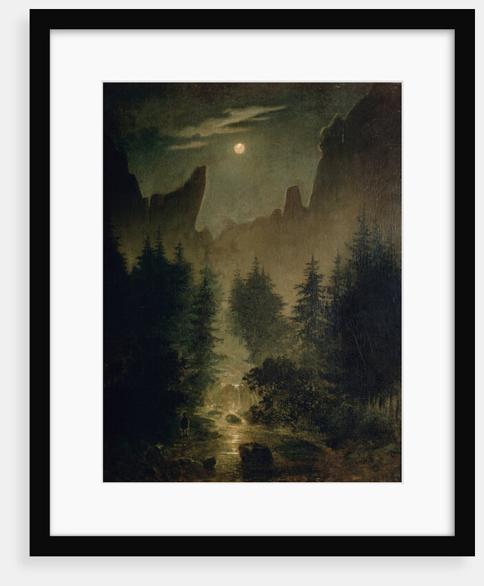 Uttewalder Grund, c.1825 by Caspar David Friedrich