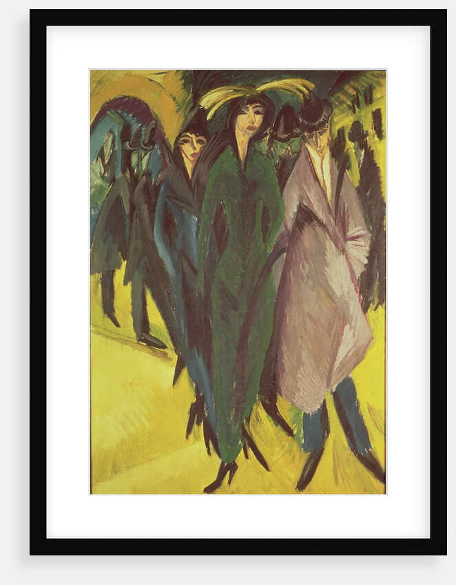 Women on the Street, 1915 by Ernst Ludwig Kirchner