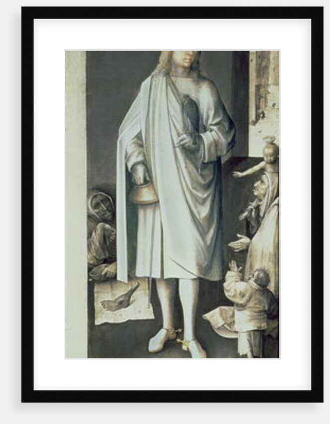 St. Bavo, Exterior of the Right Wing from the Last Judgement Altarpiece by Hieronymus Bosch