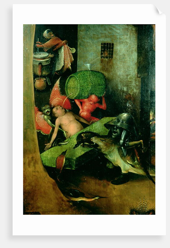 The Last Judgement: Detail of the Cask by Hieronymus Bosch