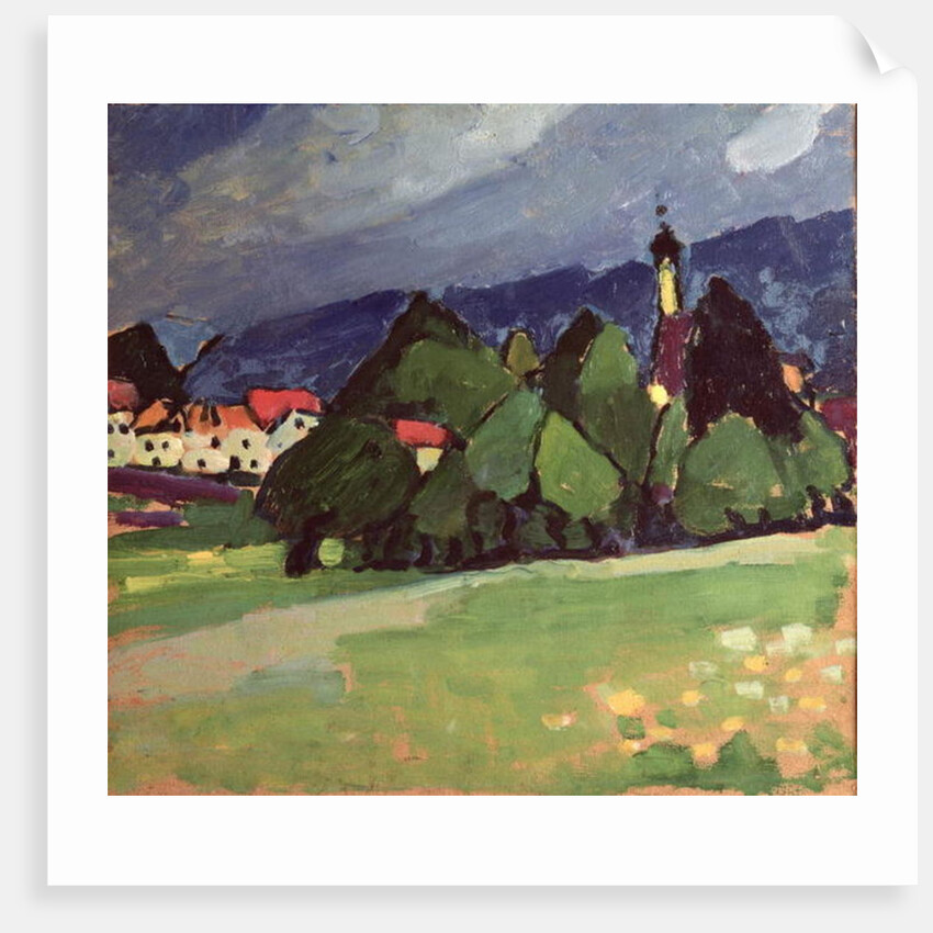 Landscape, Murnau by Alexej von Jawlensky