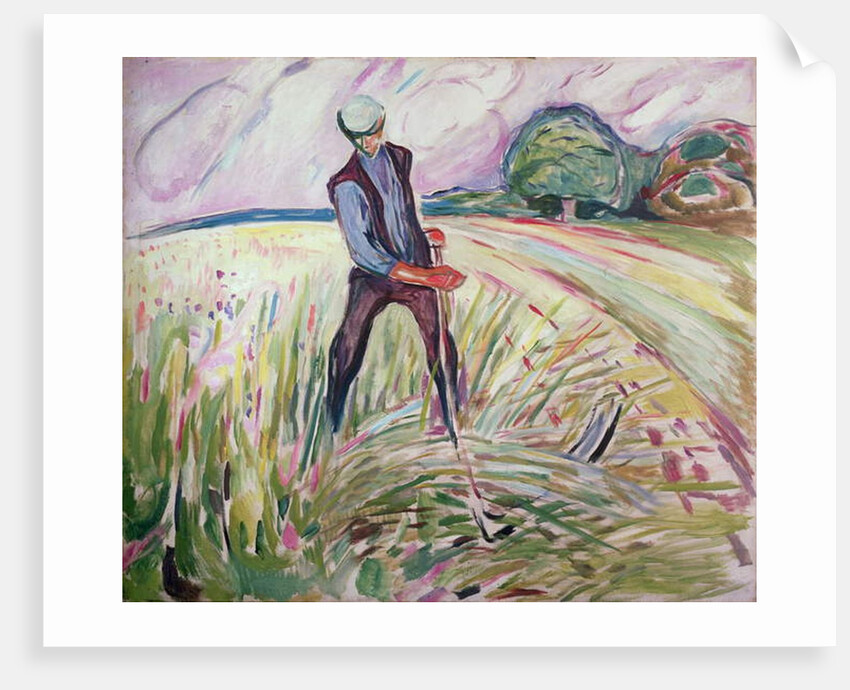 Haymaking by Edvard Munch