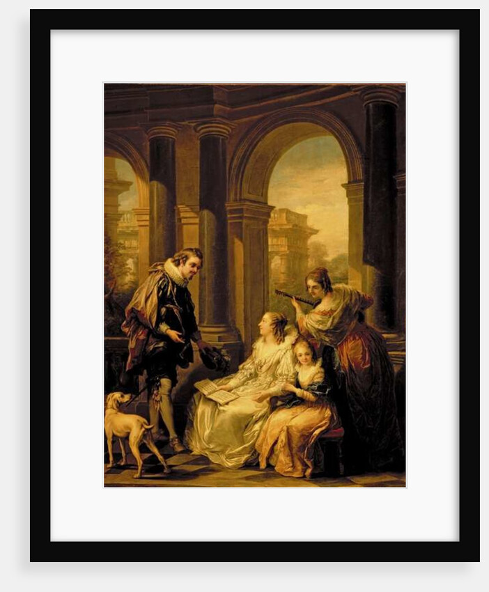 The Concert by Carle van Loo