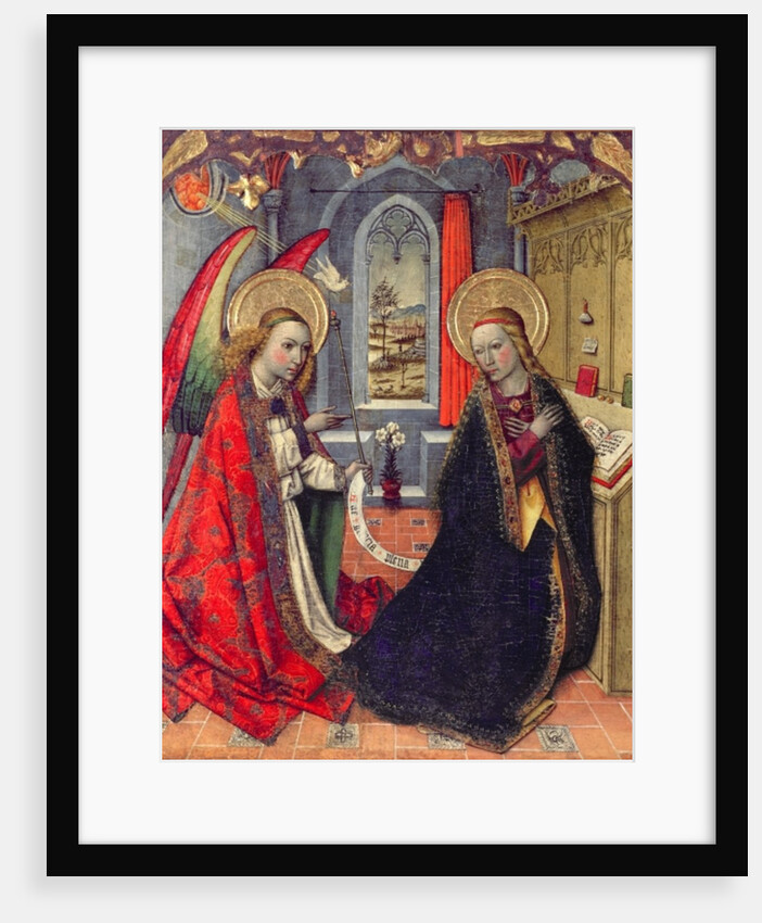 The Annunciation, 15th century by Jaume Huguet