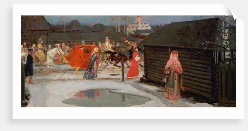 The Wedding Procession by Andrei Petrovitch Rjabuschkin