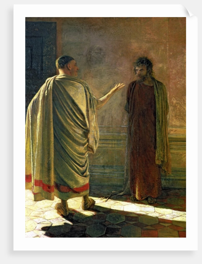 What is Truth? 1890 by Nikolai Nikolaevich Ge