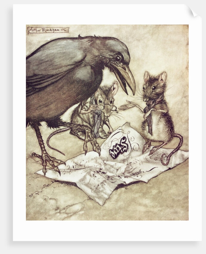 Preposterous! cried Solomon in a rage by Arthur Rackham