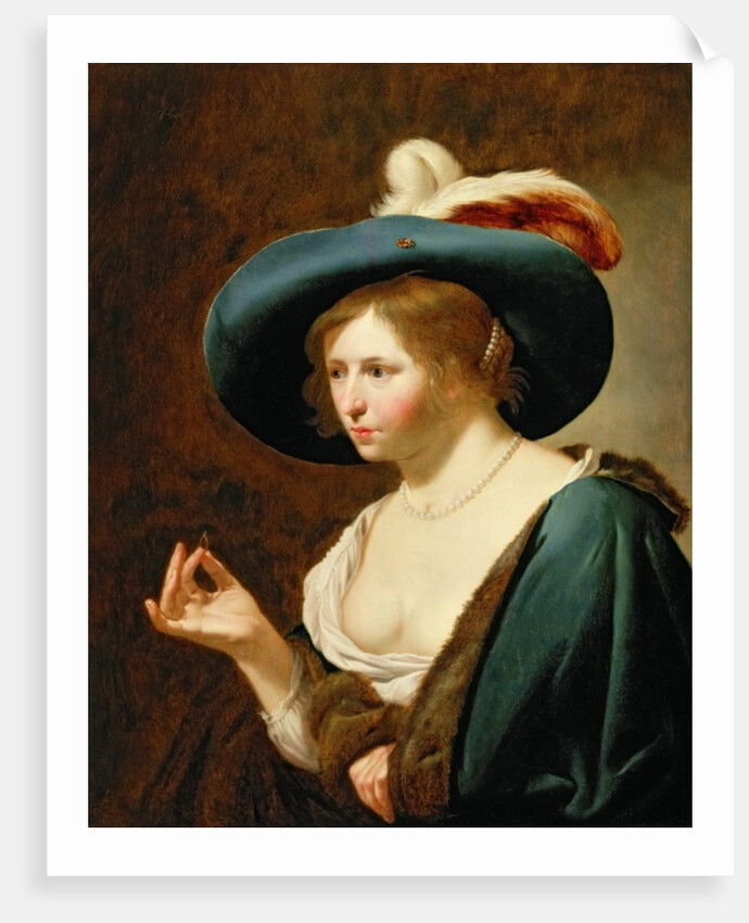 The Betrothal: The Bride, c.1630 by Jan van Bijlert or Bylert