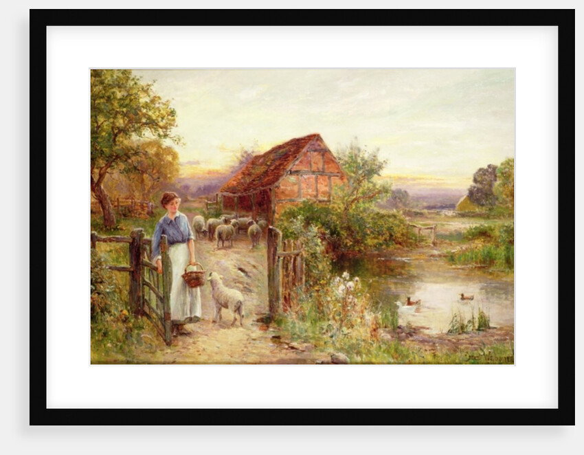 Bringing Home the Sheep by Ernest Walbourn