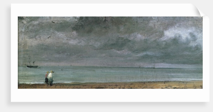 Brighton Beach, 1824 by John Constable