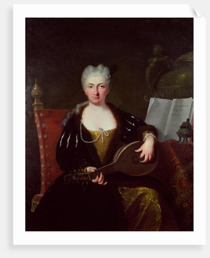 Portrait of Faustina Bordoni, Handel's singer, c.1830 by Bartolomeo Nazari