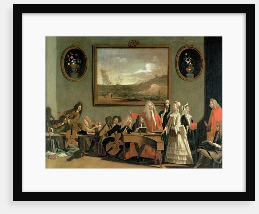 Rehearsal of an Opera, said to be Pyrrhus and Demetrius by Marco Ricci