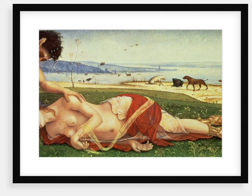 A Satyr Mourning over a Nymph, c.1495 by Piero di Cosimo