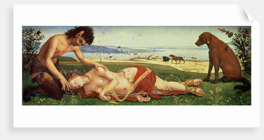 A Satyr Mourning over a Nymph, c.1495 by Piero di Cosimo