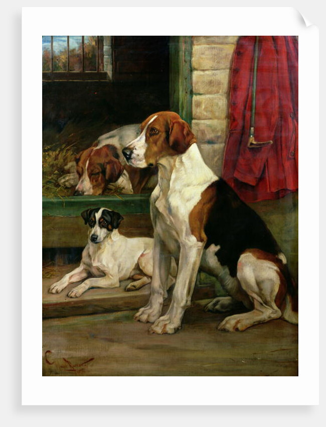 By the Kennels by Wright Barker