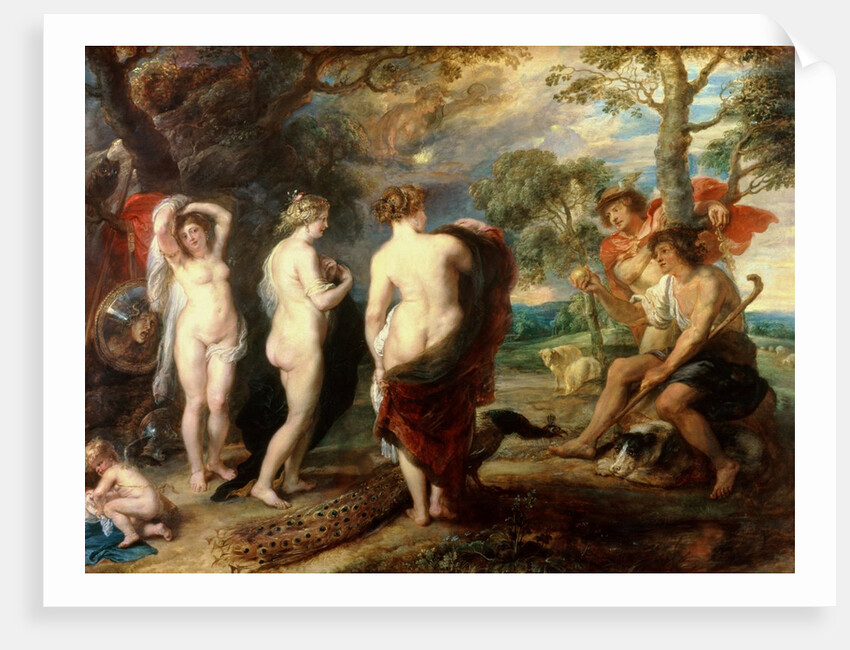 The Judgement of Paris, c.1632-35 by Peter Paul Rubens
