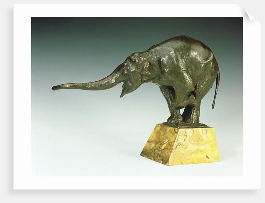 Begging Elephant by Rembrandt Bugatti