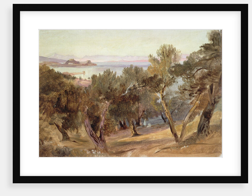 Corfu, 19th century by Edward Lear