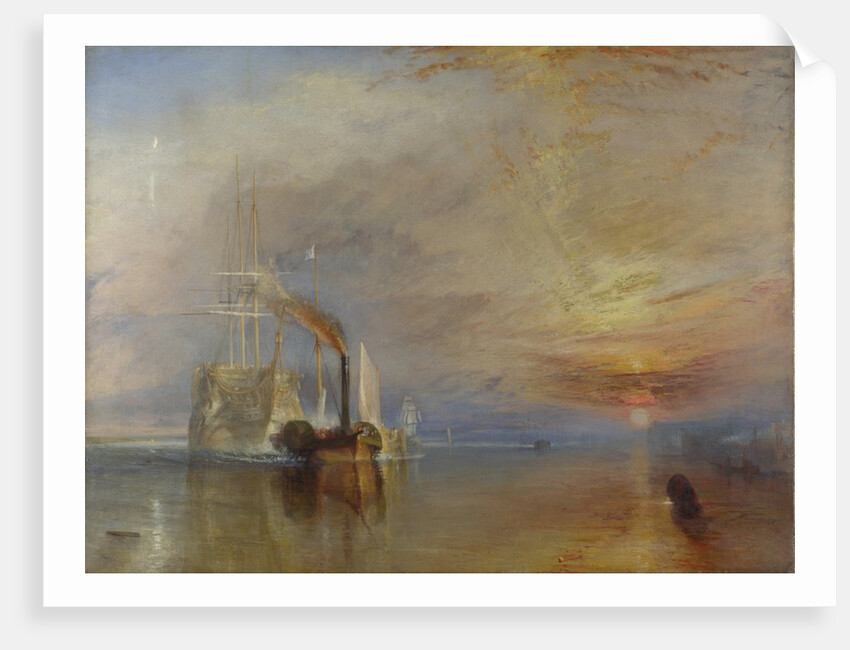 The Fighting Temeraire, 1839 by Joseph Mallord William Turner
