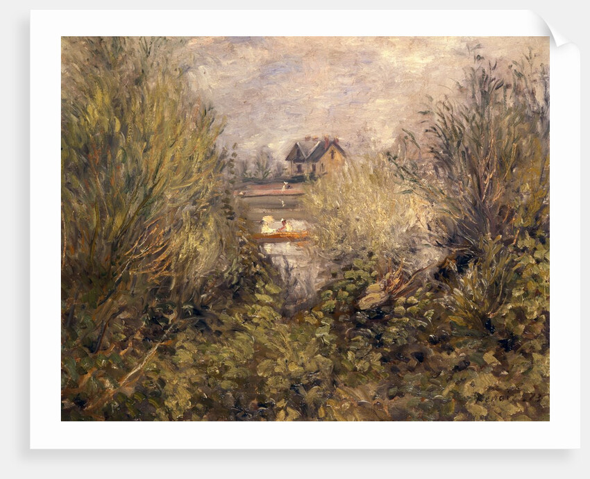 The Seine at Argenteuil, 1873 by Pierre Auguste Renoir