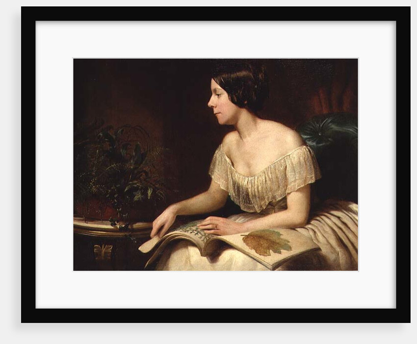 Miss Anne Pratt, the famous botanist by English School