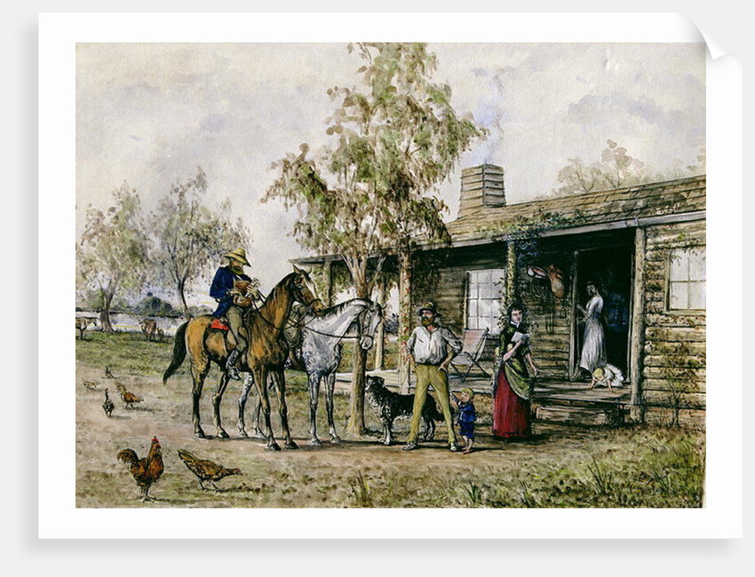 The Homesick Pioneer Woman by J. Comins