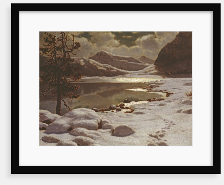 Moonlight in Winter by Ivan Fedorovich Choultse
