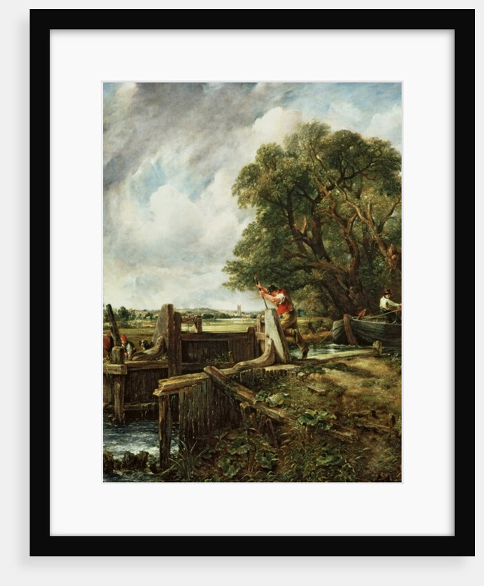 The Lock, 1824 by Anonymous