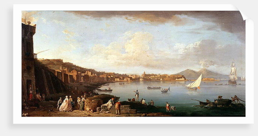 Bay of Naples from the North by Claude Joseph Vernet